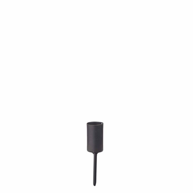 Hovedbilde Lysholder for kronelys svart